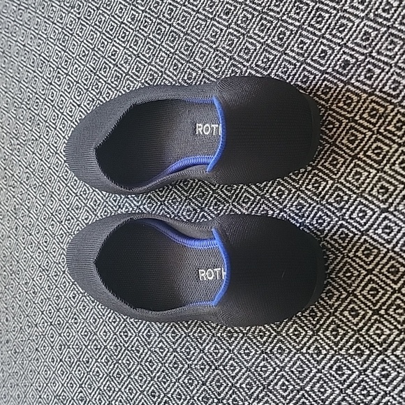 Rothy’s round toe black ballet flats size 6.5 - Picture 3 of 10